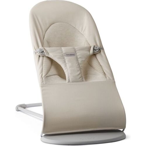 Les Petits Marmots | Transat Bliss Tissé - Beige clair/Tri-fabric