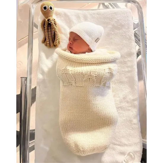 Les Petits Marmots | Cocoon de naissance Premium 2-9 mois - Ecru