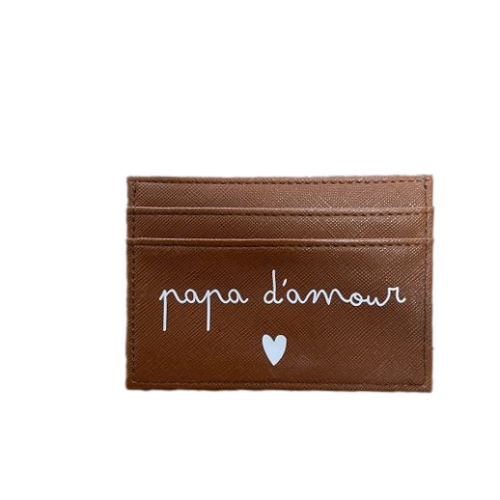Les Petits Marmots | Porte cartes - Papa d'amour