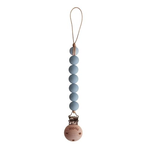 Les Petits Marmots | Attache-tétine en silicone - Mushie