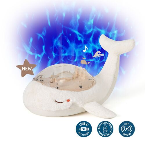 Les Petits Marmots | Tranquil Whale - White