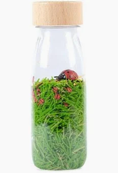 Les Petits Marmots | Bouteille sensorielle - Coccinelles