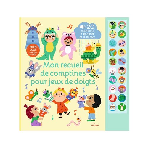 Les Petits Marmots | Mon premier recueil de comptines pour jeux de doigts