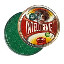 Les Petits Marmots | Pâte intelligente 40g - Vert pailletée