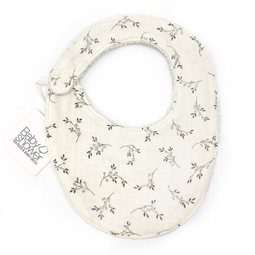Les Petits Marmots | Bavoir - Olive bloom