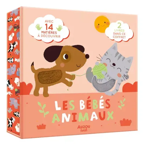 Les Petits Marmots | Set de 2 livres - Les bébés animaux