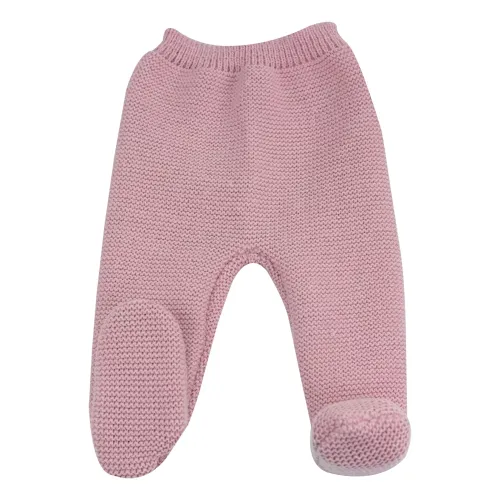 Les Petits Marmots | Pantalon en maille - Rose