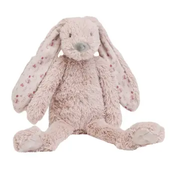 Les Petits Marmots | Lapin Richie 28cm - Vieux rose liberty
