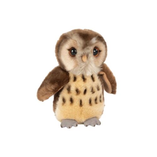 Les Petits Marmots | Peluche 16cm - Chouette hulotte