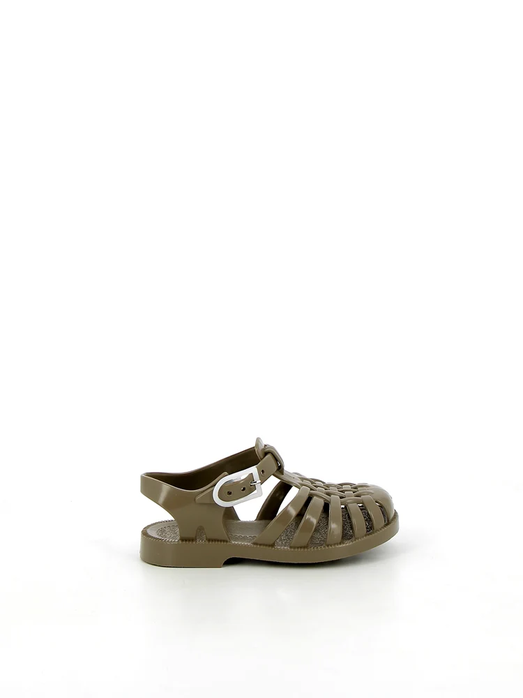 Les Petits Marmots | Sandale enfant Méduse - Kaki clair