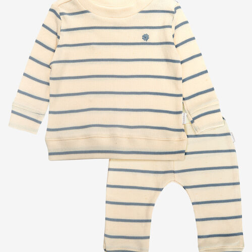 Les Petits Marmots | Pyjama - Dusty Blue Tessino