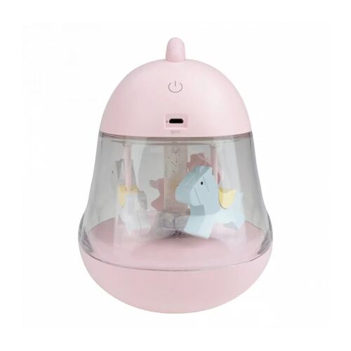 Les Petits Marmots | Veilleuse carrousel - Rose