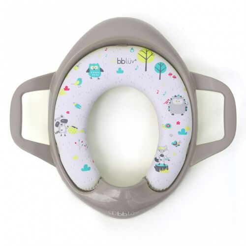 Les Petits Marmots | Réducteur de toilette pour l'apprentissage de la propreté - Gris