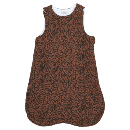 Les Petits Marmots | Gigoteuse 0/12 mois - Léopard marron AW
