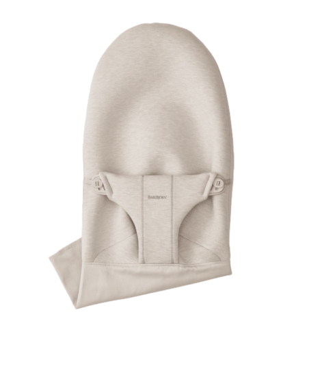 Les Petits Marmots | Housse pour transat Bliss - Beige clair, jersey 3D