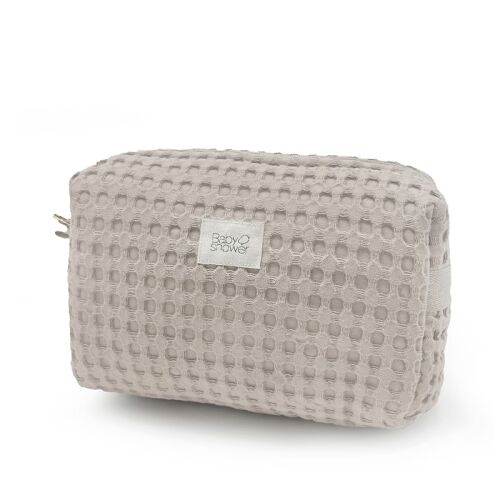 Les Petits Marmots | Trousse de toilette Camila - Gofre Latte