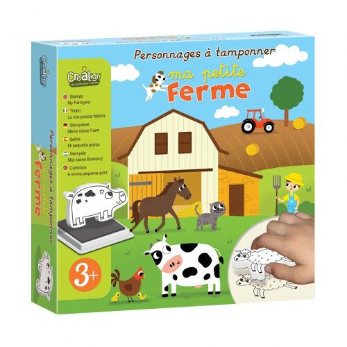Les Petits Marmots | Personnage à tamponner : Ma petite ferme