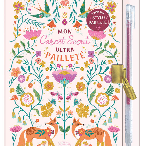 Les Petits Marmots | Mon carnet secret ultra pailleté 