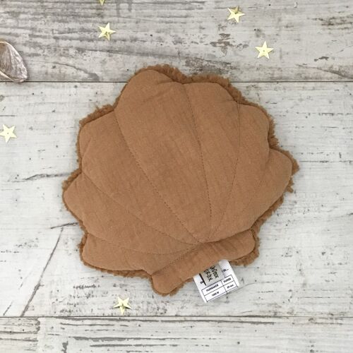 Les Petits Marmots | Bouillotte - Coquillage marron