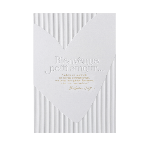 Les Petits Marmots | Carte postale - Bienvenue petit amour