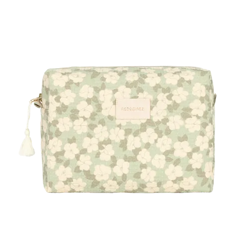 Les Petits Marmots | Trousse de toilette imperméable Diva - Green Sakura