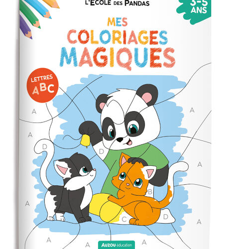 Les Petits Marmots | Mes coloriages magiques - Lettres