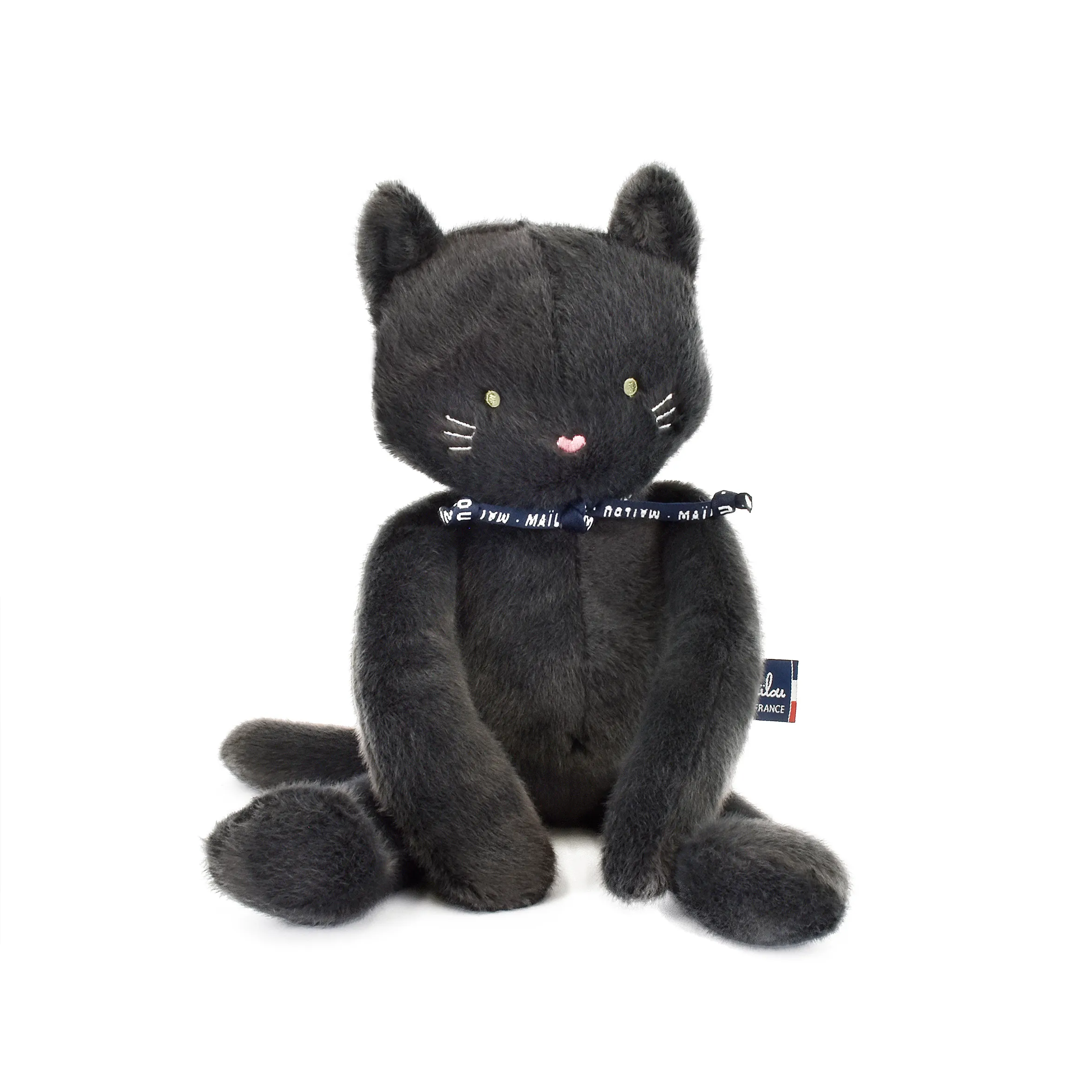 Les Petits Marmots | Chat Méloé 37cm - Noir anthracite