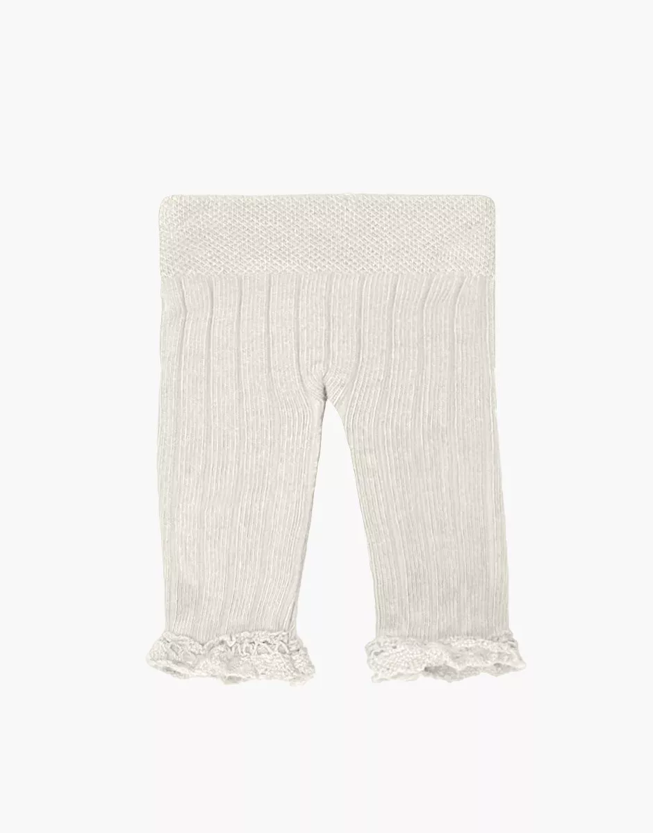 Les Petits Marmots | Babies et Gordis - Collant à volants sans pieds Chloé doux agneau