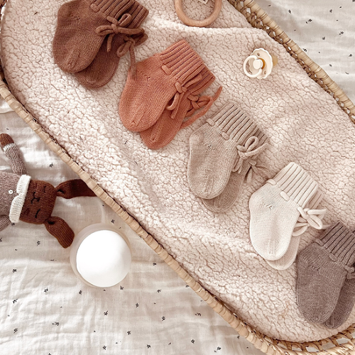 Les Petits Marmots | Chaussons en Mérinos - Atelier Wagram