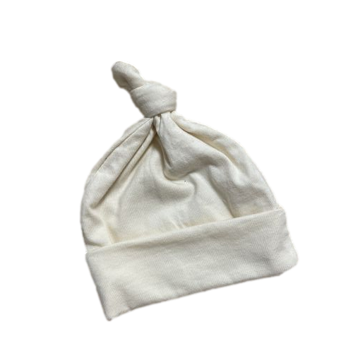 Les Petits Marmots | Bonnet en jersey - Ivoire