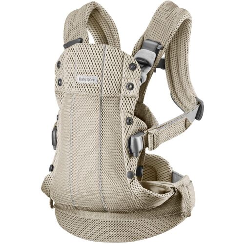 Les Petits Marmots | Porte-bébé harmony 3D mesh - Gris beige
