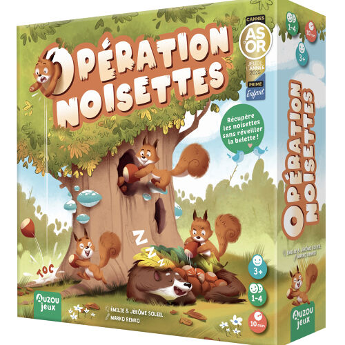 Les Petits Marmots | Grand jeu - Opération noisettes 