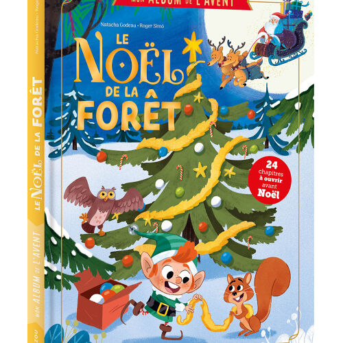 Les Petits Marmots | Mon album de l'avent - Le noël de la forêt