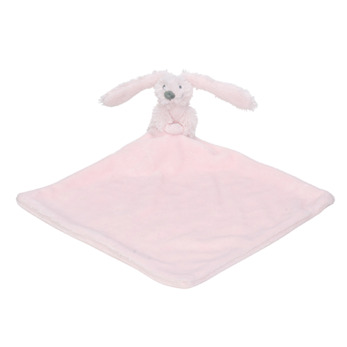 Les Petits Marmots | Doudou plat lapin Richie - Rose pâle