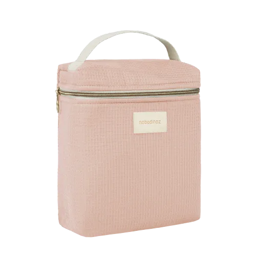 Les Petits Marmots | Lunchbag isotherme concerto - Mauve pink