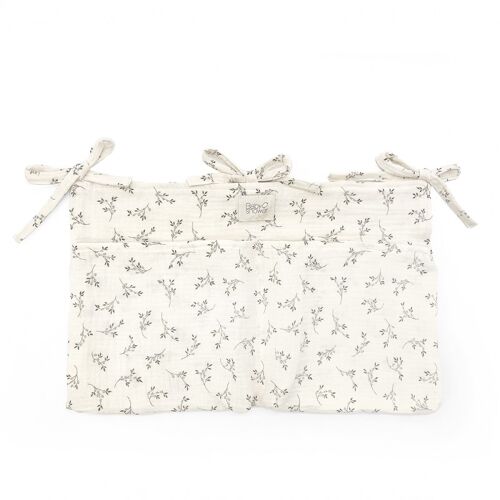 Les Petits Marmots | Range-doudou - Olive bloom 