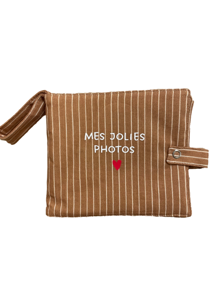 Les Petits Marmots | Mini-album photo - Rayures fines