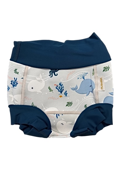 Les Petits Marmots | Couche de bain anti-UV - Les contes de Christian La Baleine