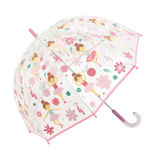 Les Petits Marmots | Parapluie transparent 68cm - Ballerine