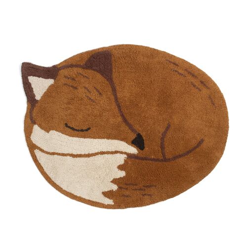 Les Petits Marmots | Tapis tufté - Freya le renard