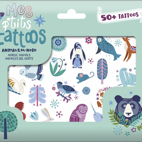 Les Petits Marmots | Mes p'tits tattoos - Animaux du nord