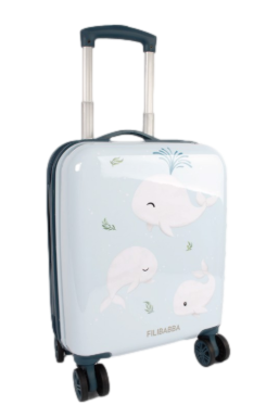 Les Petits Marmots | Valise enfant à roulettes - Les contes de Christian La Baleine