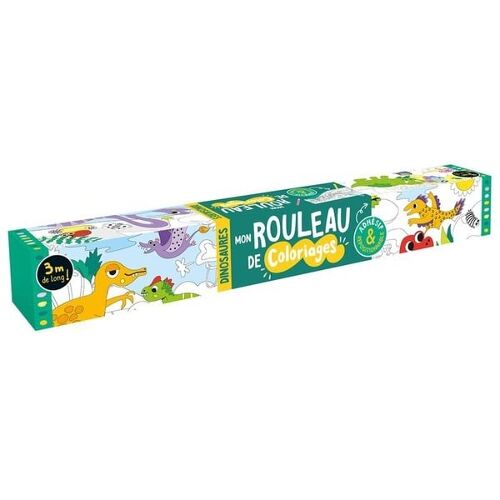 Les Petits Marmots | Mon rouleau de coloriages adhésif - Dinoasures
