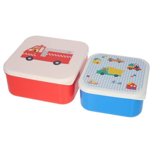 Les Petits Marmots | Set de 2 boîtes à goûter - Croquette 