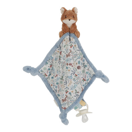 Les Petits Marmots | Doudou carré renard - Forest Friends