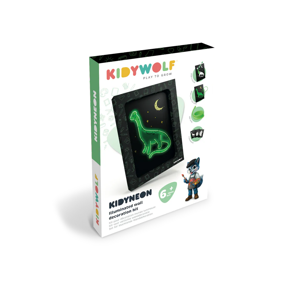 Les Petits Marmots | Kit décoration murale lumineuse - Kidyneon - Vert