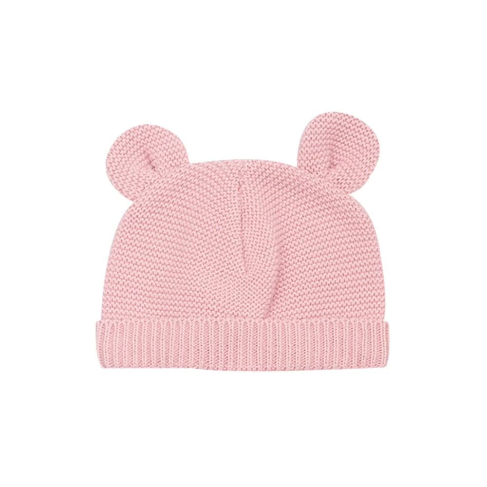 Les Petits Marmots | Bonnet en maille - Rose
