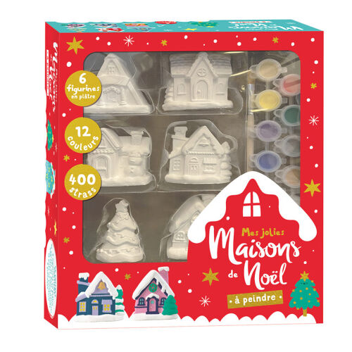 Les Petits Marmots | Mes jolies maisons de noël à peindre