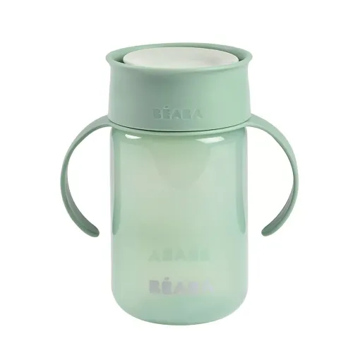 Les Petits Marmots | Tasse d'apprentissage 360° - Sage green