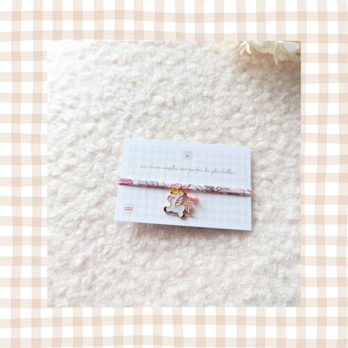 Les Petits Marmots | Bracelet liberty - Licorne